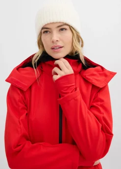 Combinaison de ski rembourrée en softshell déperlant