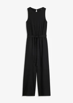 Combinaison en crêpe jersey texturé