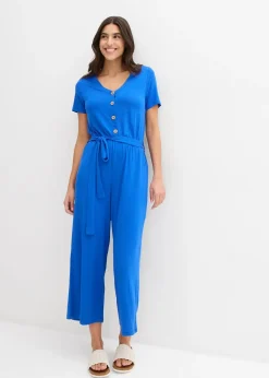 Combinaison en jersey de viscose mélangée