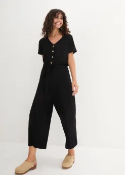 Combinaison en jersey de viscose mélangée
