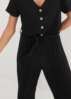 Combinaison en jersey de viscose mélangée