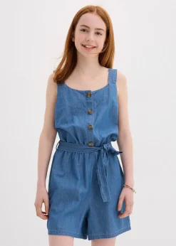 Combinaison fluide en jean 100% coton