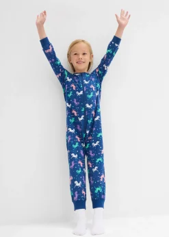 Combipyjama 100% coton avec combinaison poupée (ens. 2 pces)