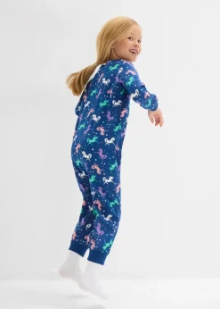 Combipyjama 100% coton avec combinaison poupée (ens. 2 pces)