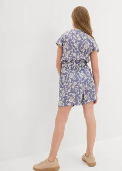 Combishort en viscose fluide