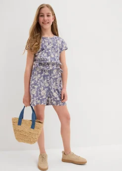 Combishort en viscose fluide