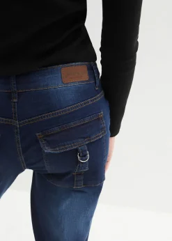 Corsaire en jean extensible