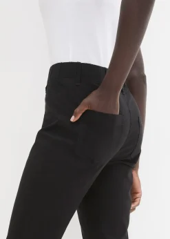 Corsaire extensible à taille élastiquée