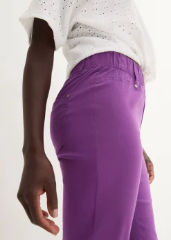 Corsaire extensible à taille élastiquée