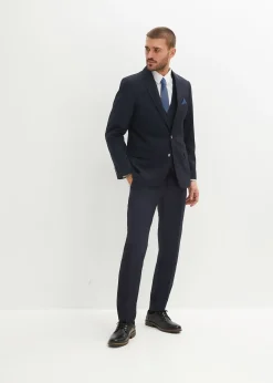 Costume 4 pièces avec gilet et cravate, slim
