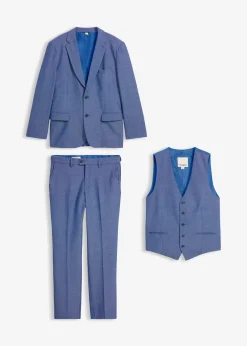 Costume 3 pièces avec gilet, regular