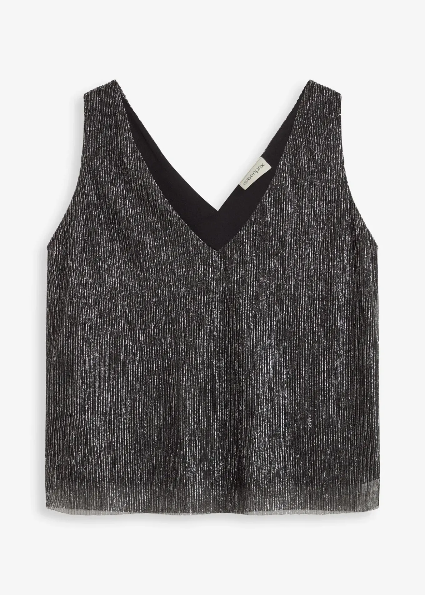 Crop top au décolleté plongeant