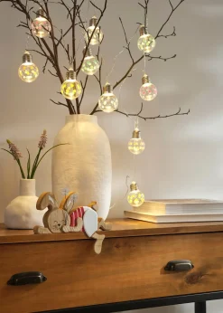 Déco encadrement de porte lapin avec fleurs