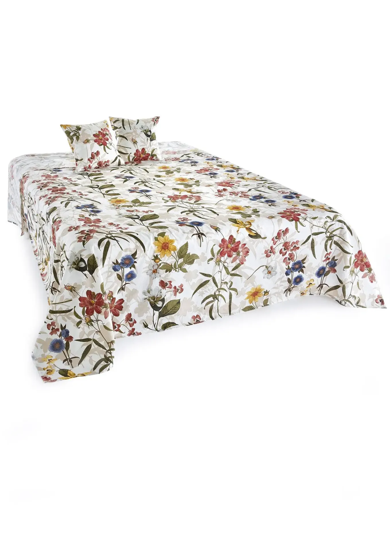 Dessus de lit à motif floral