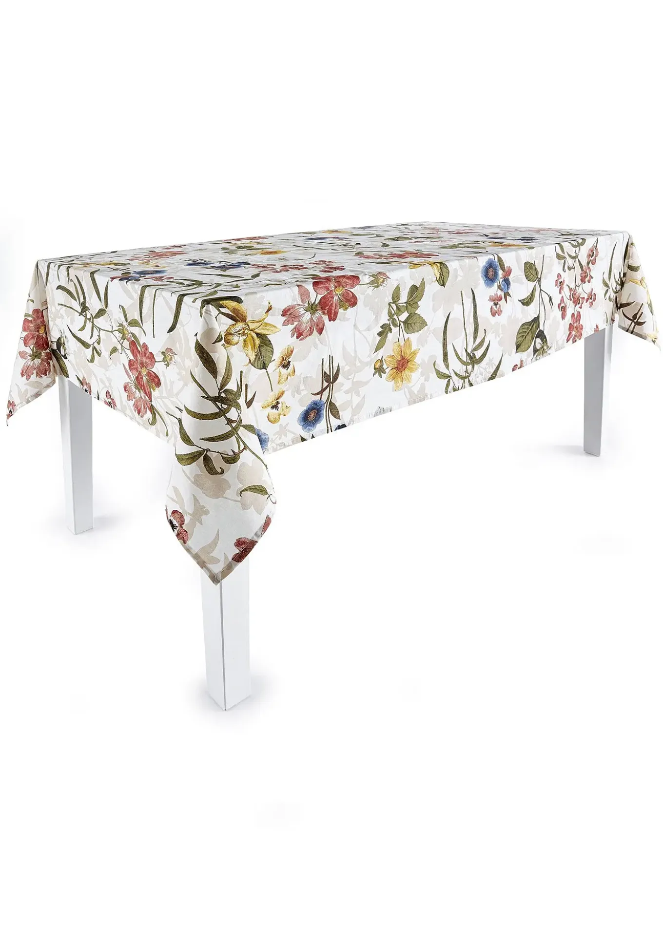 Dessus de lit à motif floral