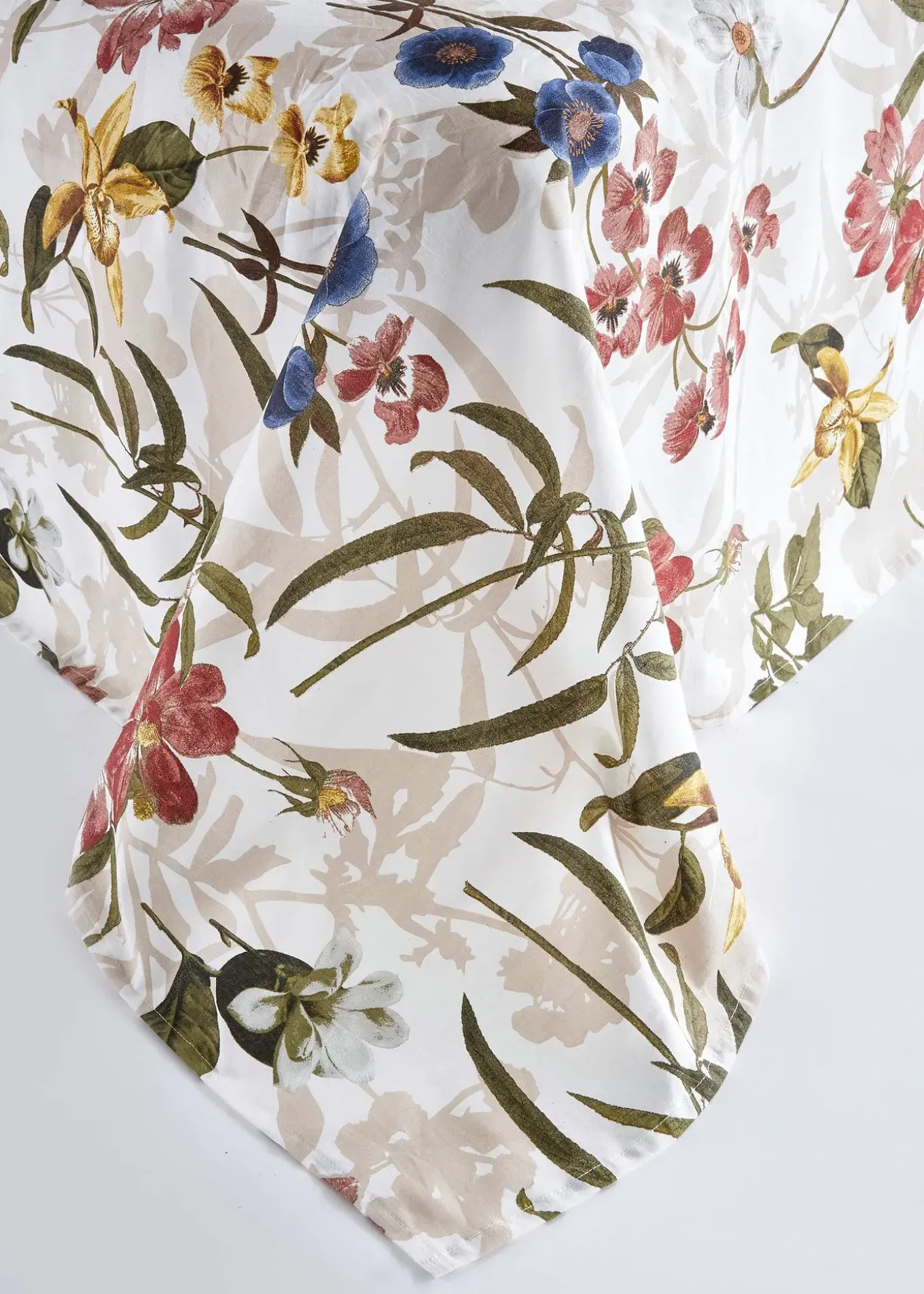 Dessus de lit à motif floral