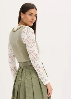 Dirndl avec tablier à sequins (ens. 2 pces)