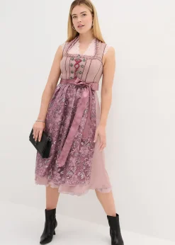 Dirndl avec tablier à sequins