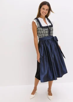 Dirndl avec tablier (ens. 2 pces)