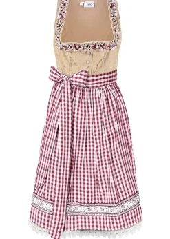Dirndl avec tablier, longueur genou (ens. 2 pces)