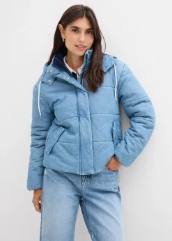 Doudoune en denim