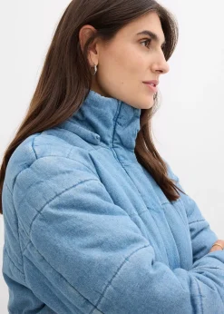 Doudoune en denim