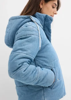 Doudoune en denim
