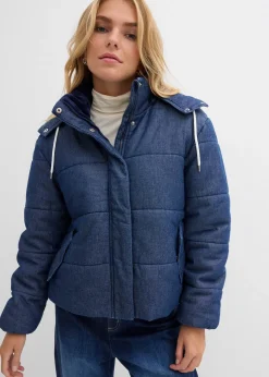 Doudoune en denim