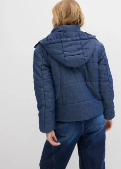 Doudoune en denim
