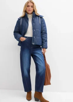 Doudoune en denim