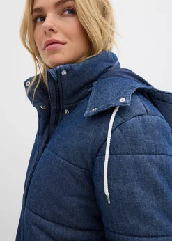 Doudoune en denim