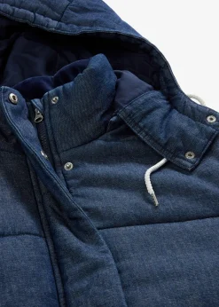 Doudoune en denim