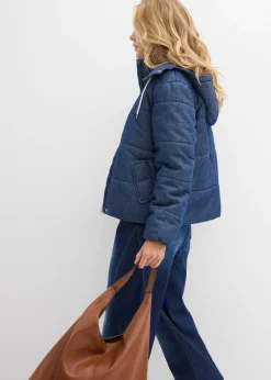 Doudoune en denim