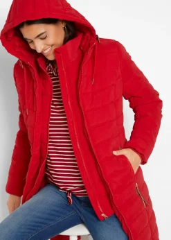 Doudoune longue, style 2 en 1
