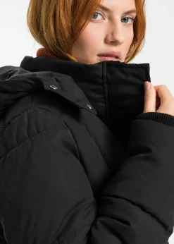 Doudoune mi-longue avec taille réglable
