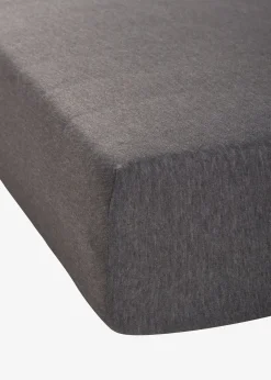 Drap housse effet lin