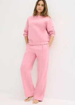 Ensemble d’intérieur en sweat avec haut raccourci