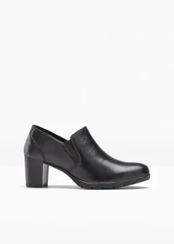 Escarpins emboîtants en cuir