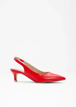 Escarpins slingback à petit talon fin