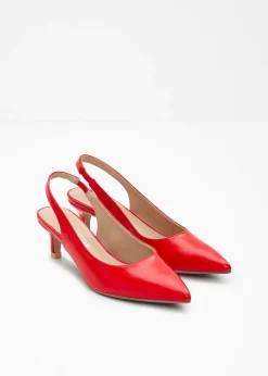 Escarpins slingback à petit talon fin