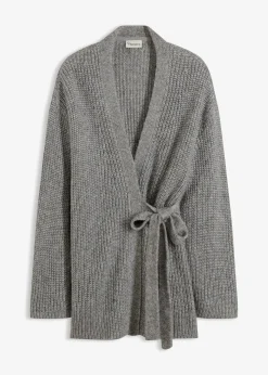 Gilet cache-cœur oversize