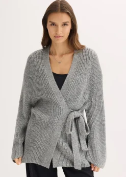 Gilet cache-cœur oversize