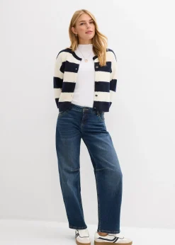 Gilet court en fine maille