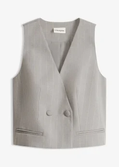 Gilet de costume à rayures tennis