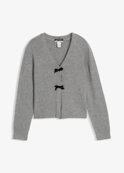 Gilet doux en maille, viscose majoritaire