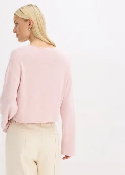 Gilet en fine maille côtelée
