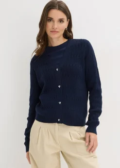 Gilet en fine maille de viscose mélangée