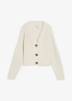 Gilet en grosse maille 100% coton