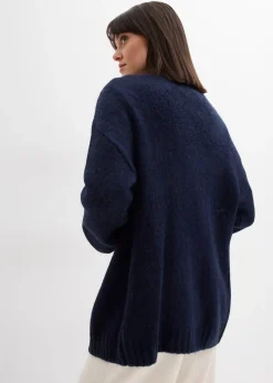Gilet en grosse maille oversize