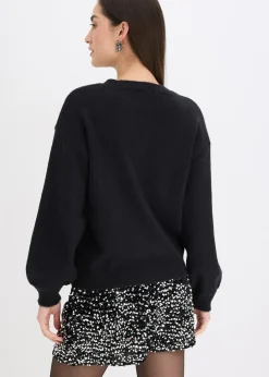 Gilet en maille à boutons décoratifs